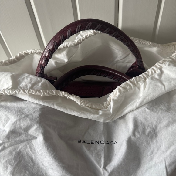 Balenciaga Burgundy Shoulder Bag - Picture 13 of 13